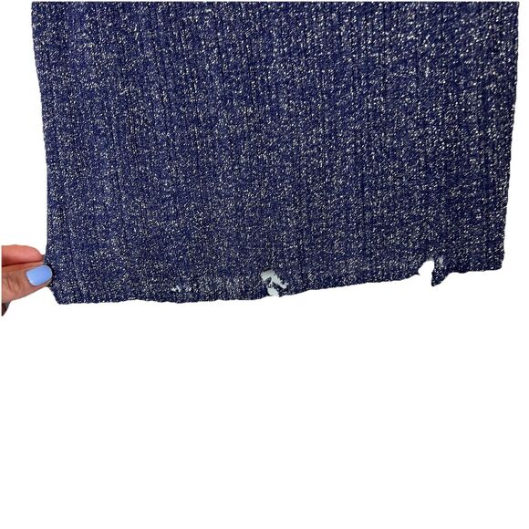 House of harlow 1960 Blue sleeveless top scoop neck sparkle sz Small nwot read - Picture 5 of 6